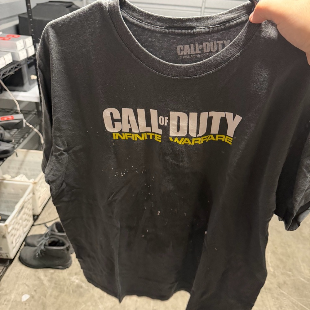 Call of Duty Infinite Warfare Black T-Shirt - Short Sleeve